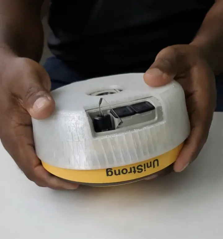 An everyday object upgraded with a custom 3D printed part